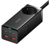 [Tecnología GaN] Baseus GaN3 pro 100 W Cargador USB de 5 puertos AC+2USB-A+2USB-C con QC2.0, QC3.0, PD3.0, AFC, FCP, SCP