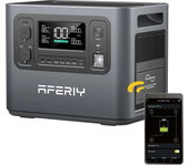 [EU Direct] Aferiy P210 2400W 2048Wh Batería LiFePO4 Estación de Energía Portátil Soporte APP SAI Onda Sinusoidal Pura,1