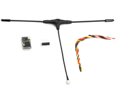 TBS Crossfire Nano RX (SE) con antena Immortal T V2 para drones de carreras FPV RC para mini quadcopteros y aviones RC.