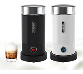 Máquina espumadora de leche HiBREW M1A 450W, Mezclador de chocolate para capuchino frío/caliente, Espumador de leche aut