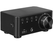 Amplificador estéreo TPA3116 de clase D con bluetooth 5.0 HIFI 2x50W que soporta USB, tarjeta TF, RCA, AUX y USB Stick