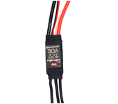 FLYCOLOR FlyDragon Lite Plus 30A 2-4S ESC sin escobillas de doble dirección con BEC de 5.5V/2A para avión RC de ala fija
