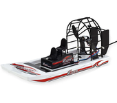 GARTT 2.4G Barco RC de alta velocidad en pantano de aire de 55km/h, Modelo de vehículo acuático para la nieve y la playa