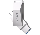 Unidad Flash Lenovo SS370 Type-C y USB3.2 256G 128G Pendrive de alta velocidad U Disk para portátil,teléfono,computadora