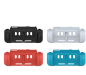 Funda protectora integrada de TPU para consola Switch OLED con almacenamiento para tarjetas de juego, carcasa protectora