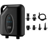 Bomba portátil para tabla de paddle 20 PSI Compresor de aire eléctrico de alta presión Bomba de inflado y desinflado con