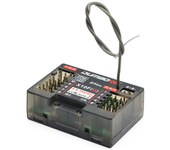 Receptor Dumborc X10F/X10FG de 2.4GHz y 10 canales con salida PPM y giroscopio integrado para carros, aviones y botes RC