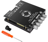 Módulo amplificador de potencia ZK-HT21 TDA7498E 2.1 canal Bluetooth 5.0 160Wx2 + 220W subwoofer sonido HD de alta fidel