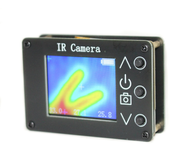 Sensor infrarrojo de 24 * 32 píxeles Imagen térmica simple Cámara de visualización clara de resolución LCD de 2.0 pulgad