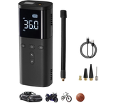 Bomba de aire portátil para coche 5 modos 60W inflador de neumáticos Power Bamk para coche,motocicleta,bicicleta,balón c