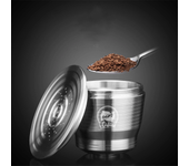Kit de filtro reutilizable de acero inoxidable para cápsulas de café para la máquina Nespresso U