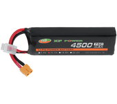 Batería de LiPo XF POWER 11.1V 4500mAh 75C 3S con enchufe XT60 para coche RC