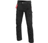 Büse Fargo Pantalones textiles para motocicleta - Negro (52)