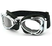 Helly Bikereyes H3 Gafas de motocicleta - Plata (un tamaño)