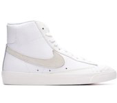 Nike - Zapatilla Blazer Mid '77 Mujer, Mujer, White-Summit White-Metallic Gold, 10 USA