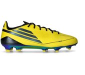 Adidas - Bota de fútbol F50 Elite FG 2010, Unisex, Yellow-Core Black-Core Black, 8,5 UK