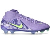Nike - Bota de fútbol Phantom Luna II Elite FG, Unisex, Purple Agate-Barely Volt, 12,5 USA