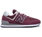 New Balance - Zapatilla Classic Running 574 V2 Evergreen, Unisex, Red, 8,5 USA