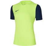 Nike - Camiseta Tiempo Premier II m/c Mujer, Mujer, Volt-Midnight Navy, M