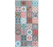 Home and Living Alfombra vinílica hidráulica níjar multicolor 60x250 cm