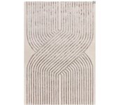 Novatrend Alfombra moderna tufted a mano en lana  beige 160x230 cm