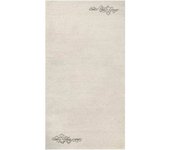 Wecon Home Alfombra de pura lana cruda tuftada a mano con diseño discreto 70x140