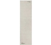Wecon Home Alfombra de pura lana cruda tuftada a mano con diseño discreto 80x300