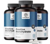 HealthyWorld® 3x Monohidrato de creatina 3000 mg, en total 540 comprimidos