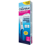 Prueba de embarazo digital Clearblue con indicador de semanas