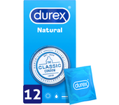 Preservativos Durex Naturales x12