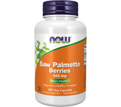 Now Foods Now Saw Palmetto Bayas 550mg Cápsulas x100