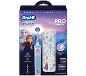 Oral-B Pro Kids 3+ Frozen Cepillo de dientes eléctrico + Estuche de viaje