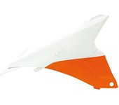 Race Tech Cubiertas de airbox naranja/blanco KTM -