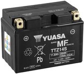 YUASA SIN MANTENIMIENTO Batería  con Acid Pack - TTZ14S Batería libre de mantenimiento -