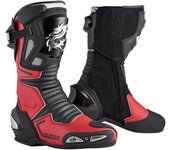Arlen Ness Sugello Botas de moto - Negro Rojo (48)