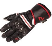 Rukka Imatra Gore-Tex Guantes de la motocicleta - Negro Rojo (4XL)