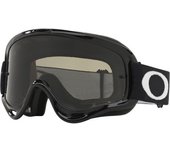 Oakley XS O-Frame Jet Black Gafas juveniles de motocross - Negro Beige (un tamaño)