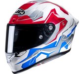 HJC RPHA 1 Nomaro Casco - Blanco Rojo Azul (M)