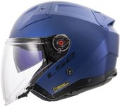 LS2 OF603 Infinity II Solid Casco Jet - Azul