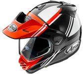 Arai Tour-X5 Cosmic Casco de motocross - Negro Blanco Rojo (L)