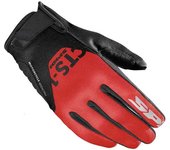 Spidi CTS-1 Guantes de motocicleta para damas - Negro Rojo