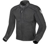 Berik Flexius Chaqueta de cuero de motocicleta - Negro (52)