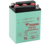 YUASA Batería  Convencional Sin Acid Pack - B38-6A Batería sin paquete ácido -