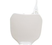 Race Tech Matrícula frontal blanca Yamaha -