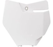 Race Tech Matrícula delantera blanca KTM -