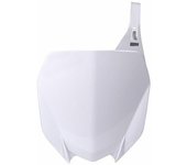 Race Tech Matrícula frontal blanca Yamaha YZ-450F -