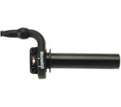 Domino MX 4T mango del acelerador de tiro rápido negro -