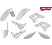 POLISPORT Kit plástico blanco Honda CR125/250R -