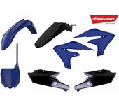 POLISPORT Kit plástico azul/negro Yamaha YZ250/450F -