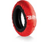 Bihr Home Track EVO2 Calentador de neumáticos autorregulado Rojo Neumático delantero 120 / trasero 180-200mm rojo -